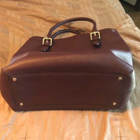 Plum Colored Kate Spade Tote - Picture 4 of 8